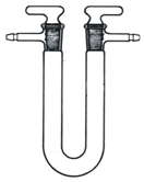 U型乾燥管-具塞,具支管