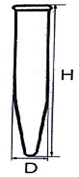 離心管,尖底3.3硼矽酸玻璃