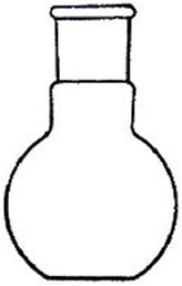 磨口平底燒瓶/玻管加工品; 專業型/TS 24/40 / TS 29/32