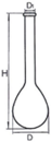 分解燒瓶(凱式)定氮燒瓶3.3硼矽酸玻璃